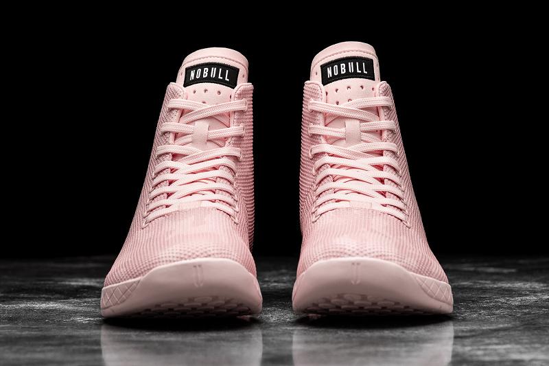 Nobull High-Top Rose Camo Men's Trainers Rose | USA S1520G